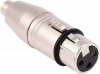 Adapter XLR 3p na RCA żeński 